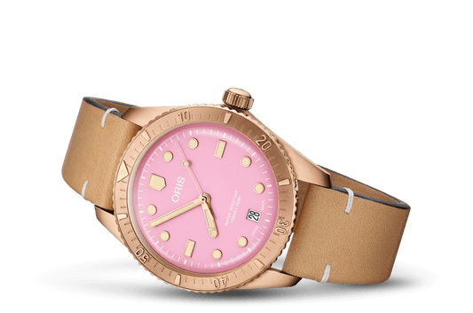 Oris Divers Sixty-Five Cotton Candy