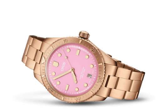 Oris Divers Sixty-Five Cotton Candy