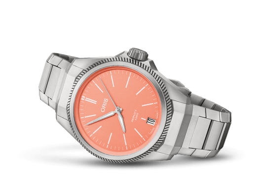 תיבת טיטניום רב-חלקית / חוגה ורוד