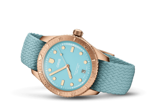 Oris Divers Sixty-Five Cotton Candy