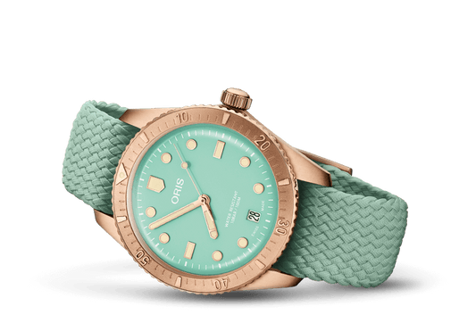 Oris Divers Sixty-Five Cotton Candy