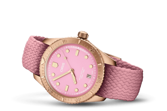 Oris Divers Sixty-Five Cotton Candy
