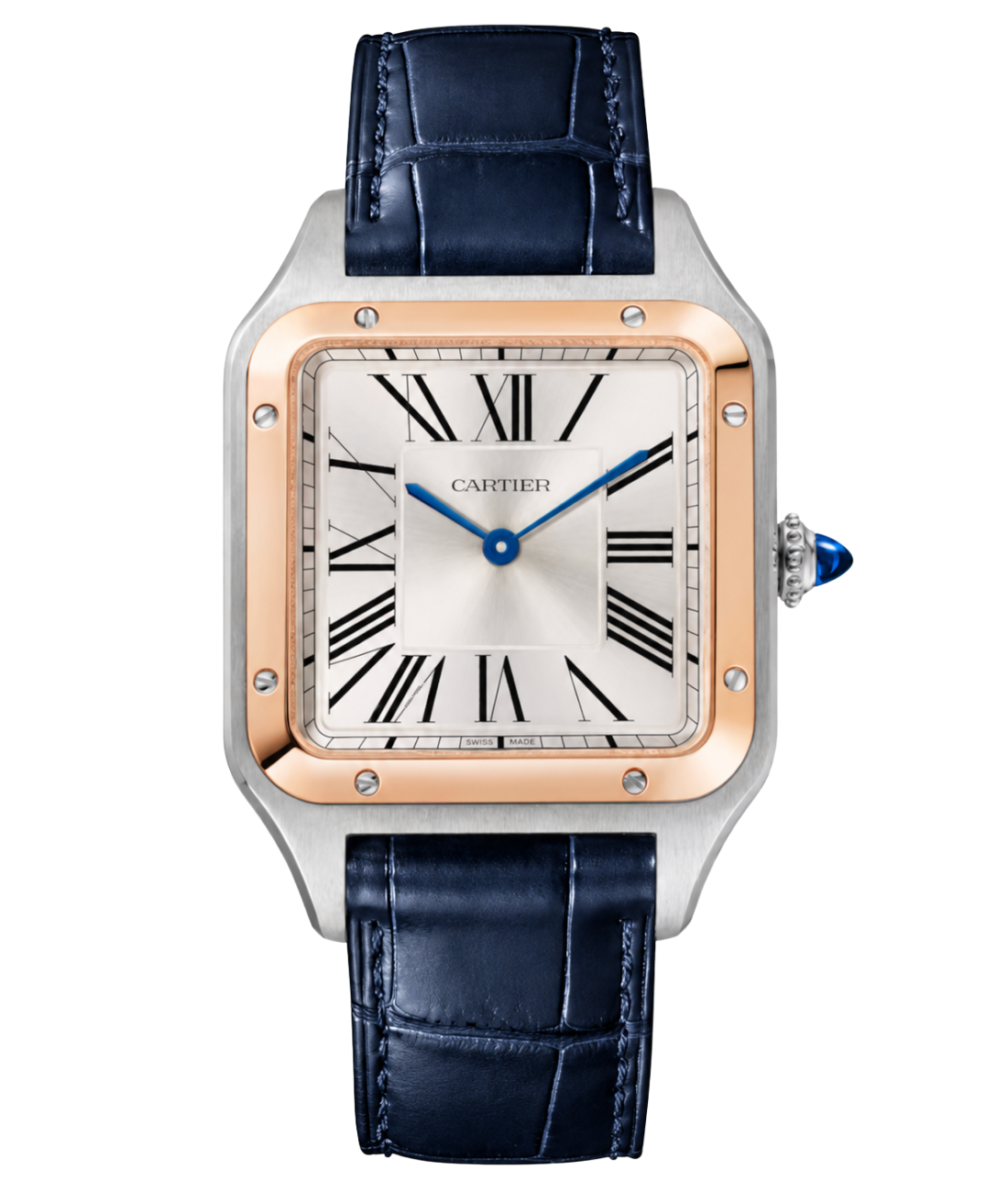 Cartier Santos-Dumont Large Model Steel & RG