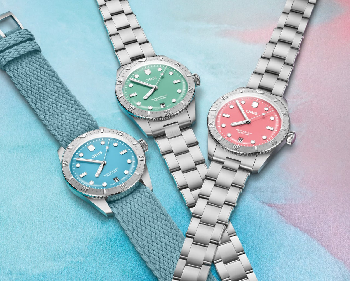 Oris Divers Sixty-Five Cotton Candy - 9