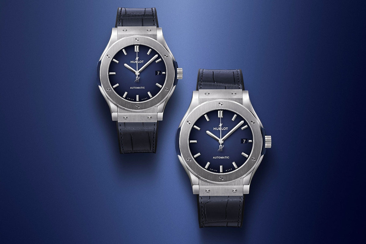 Classic Fusion Titanium Deep Blue 42 mm