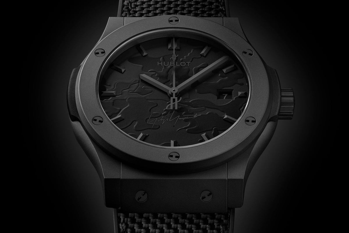 Classic Fusion Yohji Yamamoto All Black Camo 42 mm