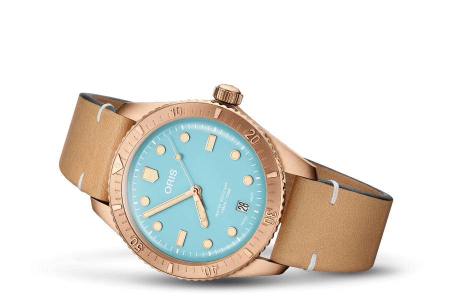 Oris Divers Sixty-Five Cotton Candy