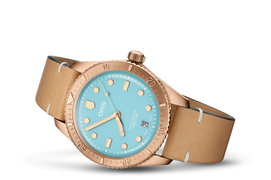 Oris Divers Sixty-Five Cotton Candy