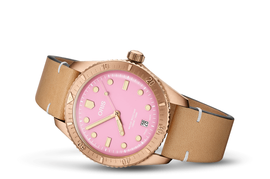 Oris Divers Sixty-Five Cotton Candy