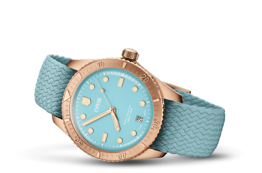Oris Divers Sixty-Five Cotton Candy