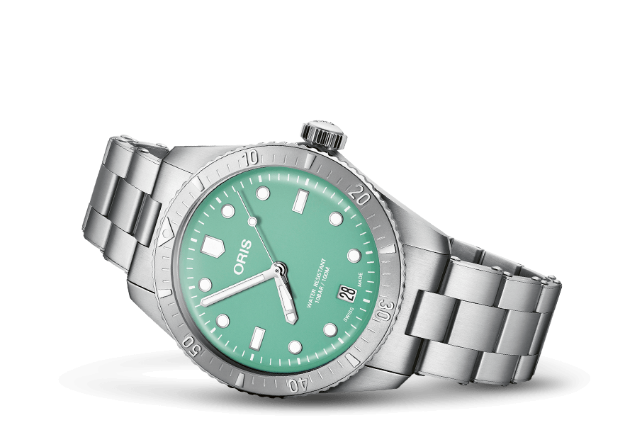 Oris Divers Sixty-Five Cotton Candy