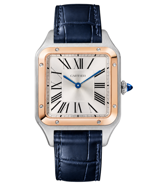 Cartier Santos-Dumont Large Model Steel & RG