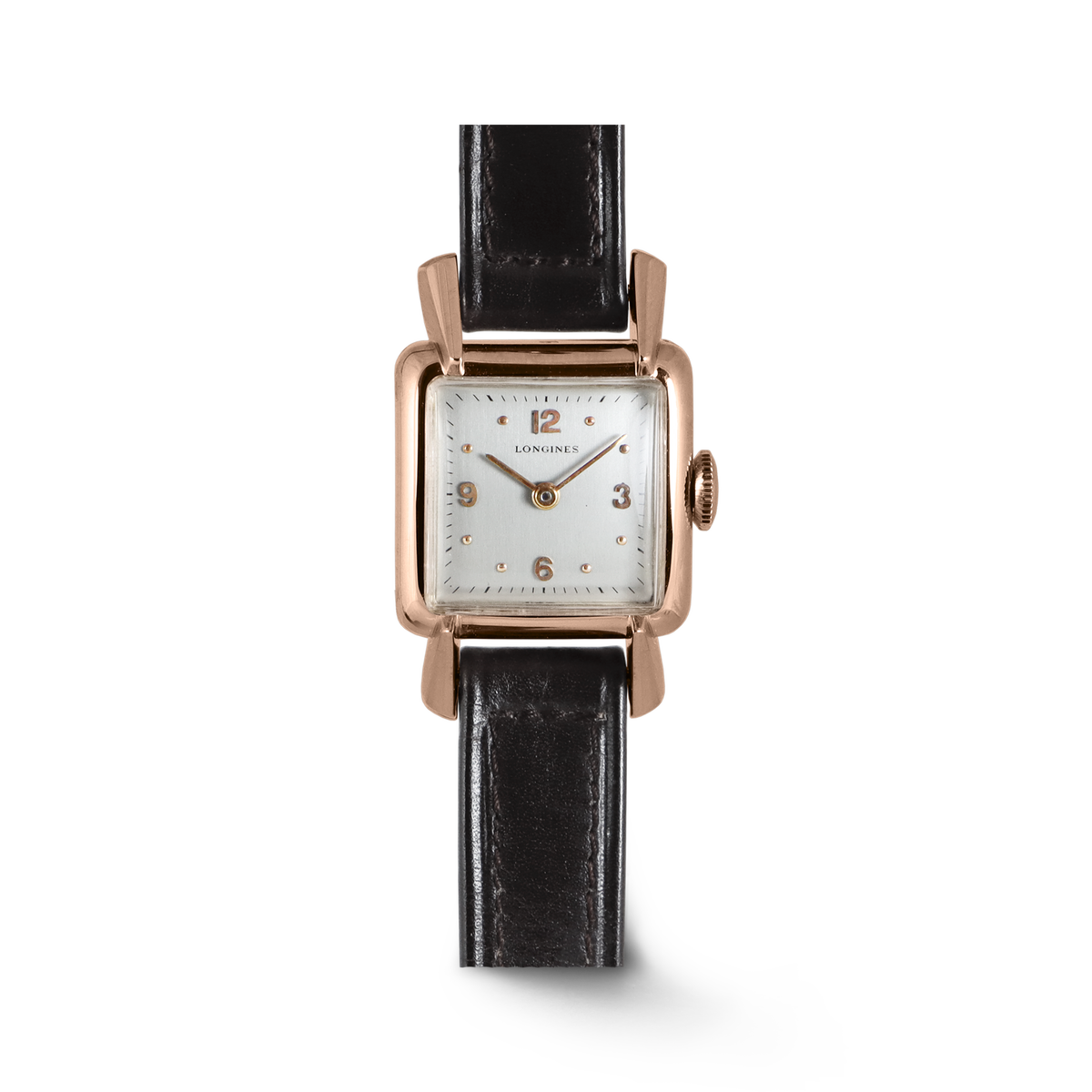 Longines Rose Gold Square Ladies’ Watch (1950)