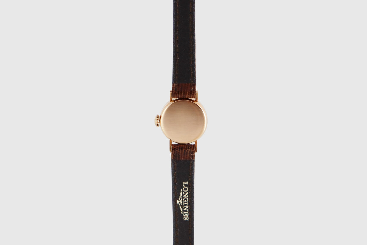 Longines Ladies wristwatch in 18ct rose gold (1967) - 5