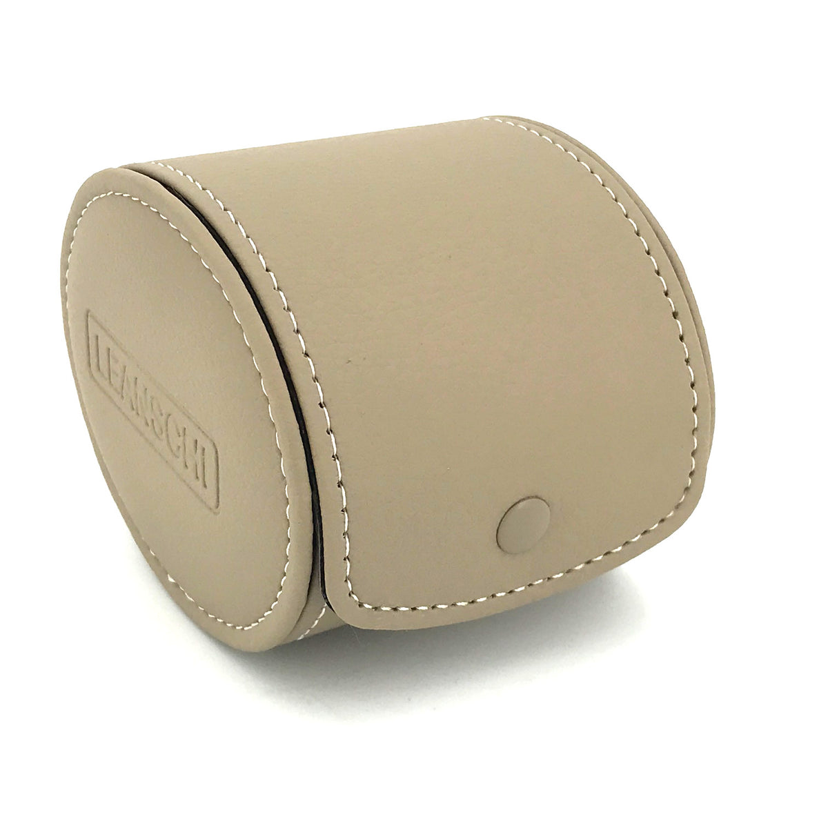 Oval transport pouch for 1 watch (classic-size) ETOUPE synthetic leather