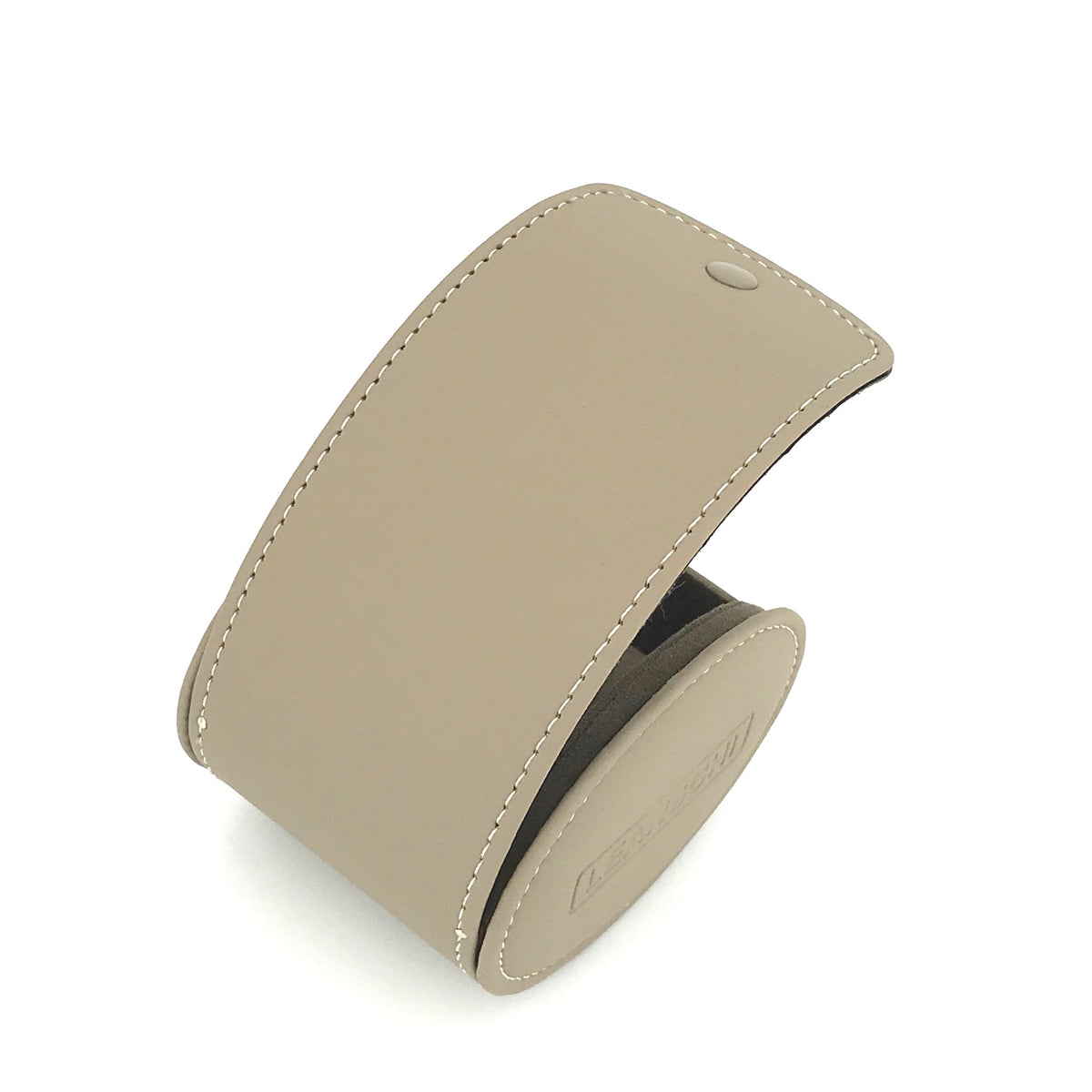 Oval transport pouch for 1 watch (classic-size) ETOUPE synthetic leather
