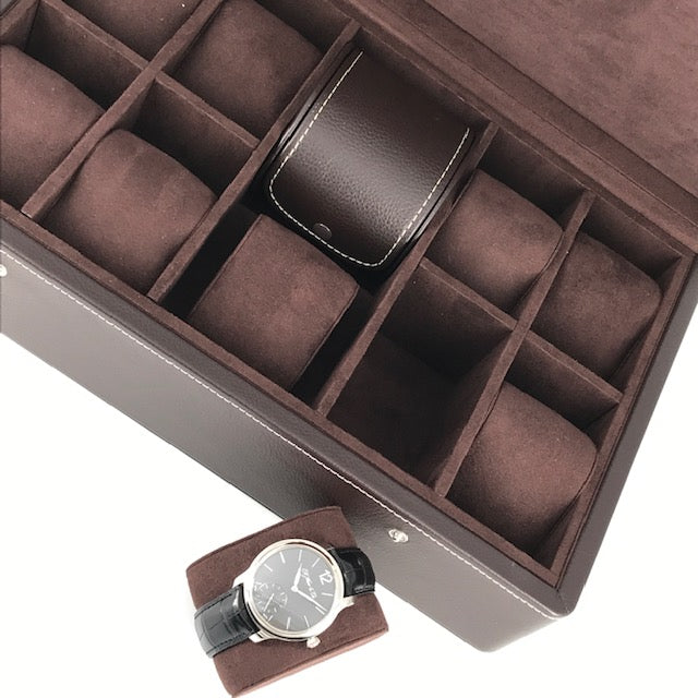 Collector's watch-box for up to 10 watches