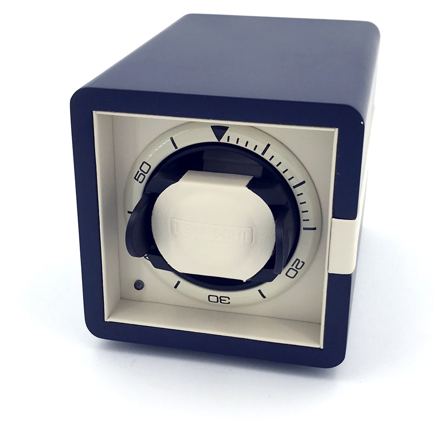 Single watchwinder | MATT BLUE & BEIGE