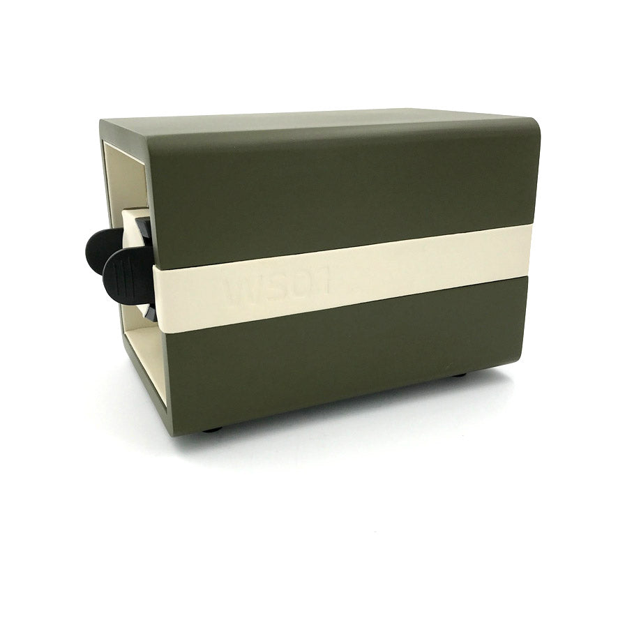 Single watchwinder | KHAKI-GREEN MATT & CREAM