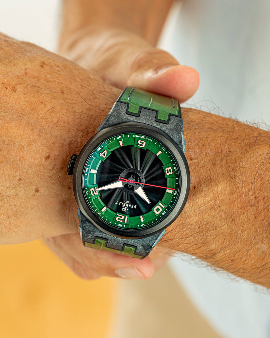 Turbine Carbon green A4065/4