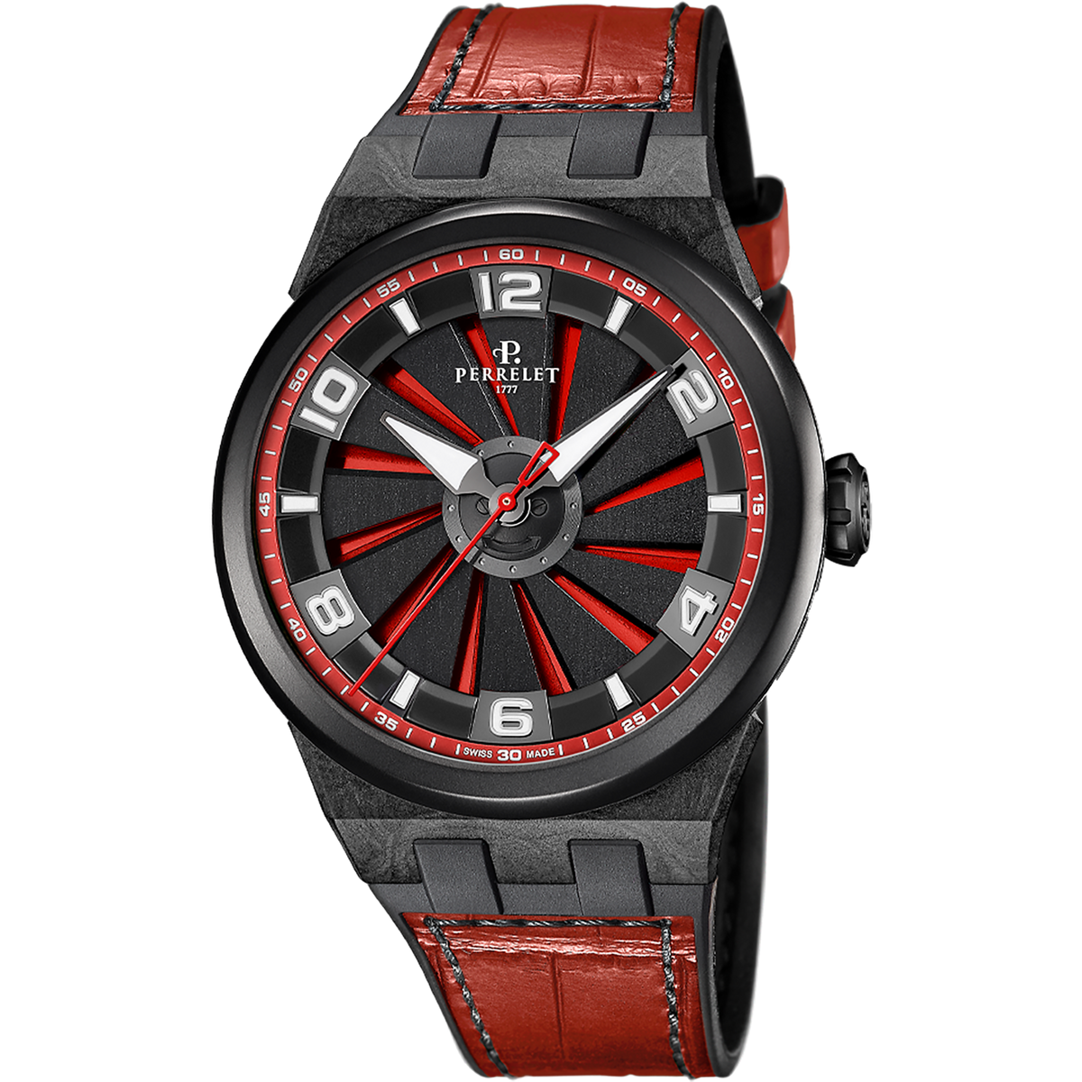Turbine Carbon red A4065/6