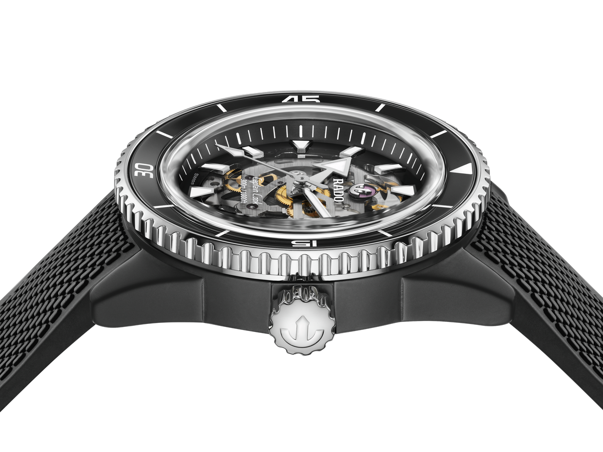 Rado Captain Cook High-Tech Ceramic Skeleton - 5
