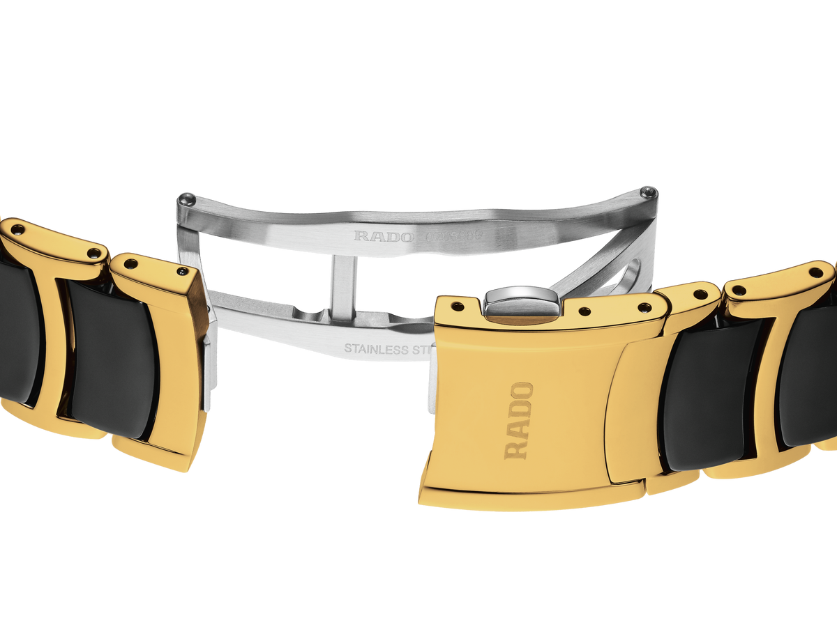 פלדת אל-חלד / PVD / חוגה שחור - 5