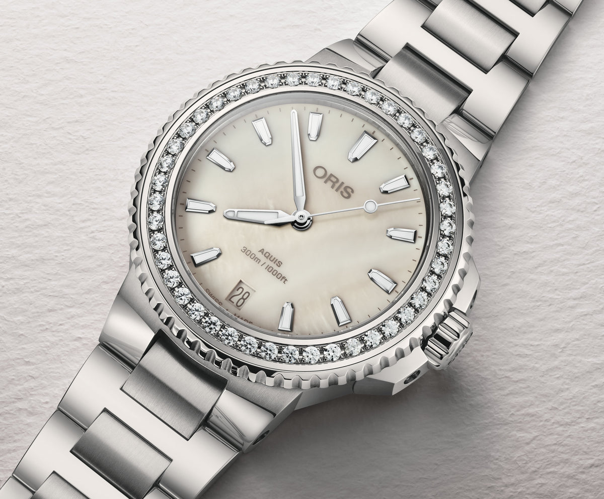 Oris Aquis Date Diamonds - 9