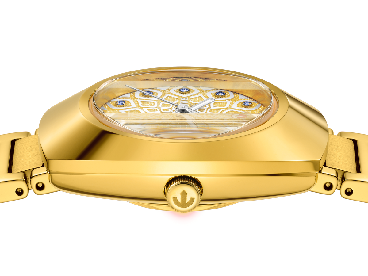 Ceramos™ PVD, פלדת אל-חלד / PVD / חוגה רודיום, צהוב - 5