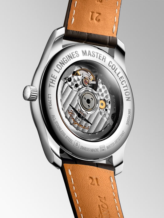 פלדת אל-חלד / חוגה כסוף בגימור "barleycorn" - 4