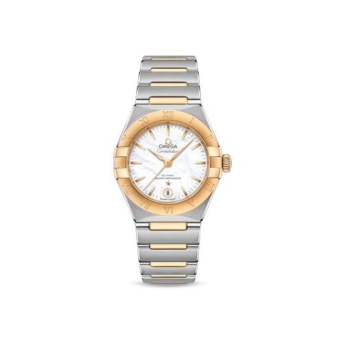 פלדה - זהב צהוב / לוח לבן