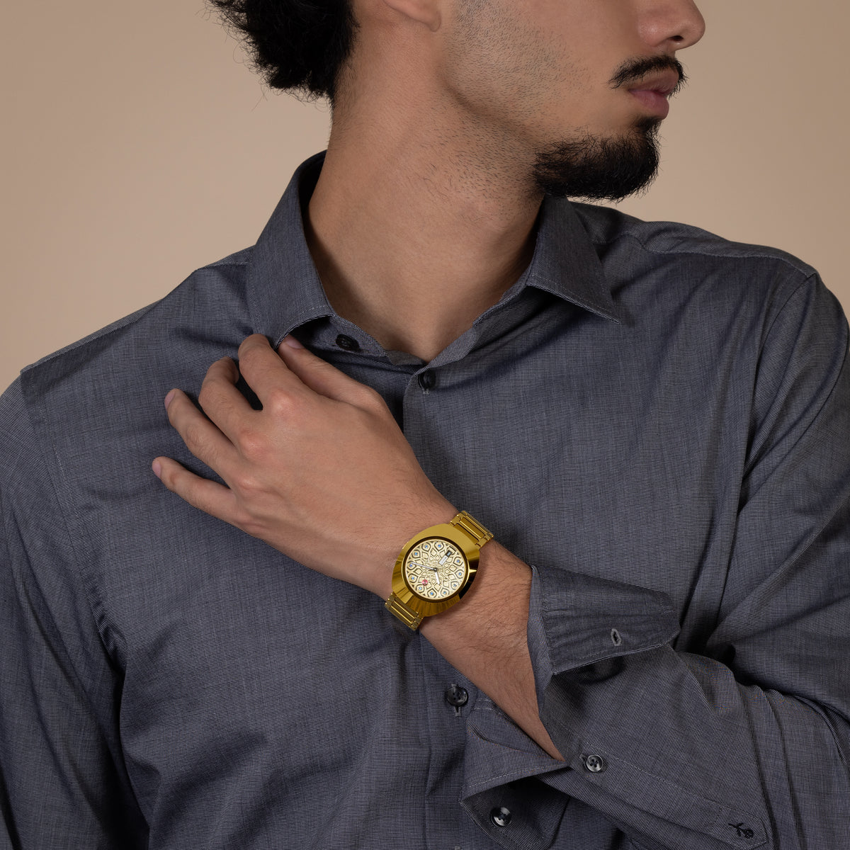 Ceramos™ PVD, פלדת אל-חלד / PVD / חוגה צהוב - 2